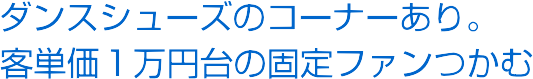 �_���X�V���[�Y�̃R�[�i�[����B�q�P���P���~��̌Œ�t�@������